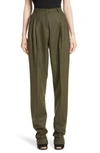 MICHAEL KORS WOOL & CASHMERE PLEATED FLANNEL TROUSERS,200AKJ511