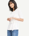 ANN TAYLOR ANN TAYLOR PETITE BOW FRONT TOP,439542