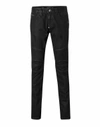 PHILIPP PLEIN BIKER STRAIGHT CUT "SAN",A17CMDT0621PDE004N02KP