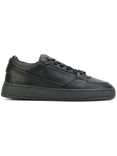 Etq. Handmade Low 5 Leather Sneakers In Black