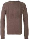 MAISON MARGIELA cable knit sweater,S50HA0723S1601512331573