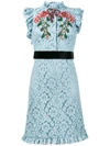 GUCCI GUCCI - EMBROIDERED CLUNY LACE DRESS ,475282ZJD1612243672