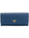 Prada Saffiano Continental Wallet