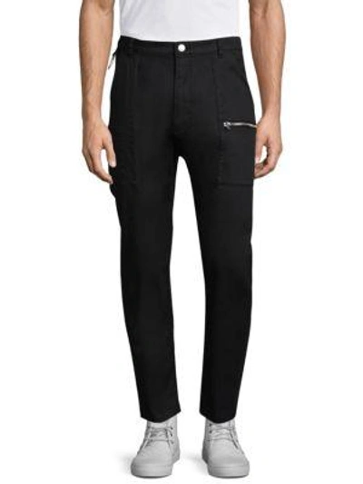 Helmut Lang Carabiner Cargo Trousers In Black | ModeSens