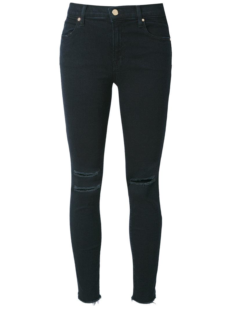 j brand distressed jeans