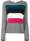 SOCIÉTÉ ANONYME SOCIÉTÉ ANONYME HORIZON STRIPED JUMPER - GREY,HORIZONPULL12361156