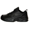 Nike Men's Air Monarch Iv Casual Shoes (wide Width 4e) In Black/black/black