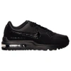 Nike Men's Air Max Ltd 3 Running Sneakers From Finish Line In Black/black
