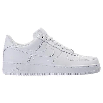 Nike Men's Air Force 1 Low Casual Shoes (limited Sizes Available) In White/white