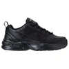 Nike Men's Air Monarch Iv Wide Training Sneakers From Finish Line In Black/black