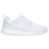 NIKE NIKE WOMEN'S ROSHE ONE CASUAL SHOES IN WHITE SIZE 7.5,2206982