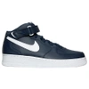 NIKE MEN'S AIR FORCE 1 MID CASUAL SHOES, BLUE,2134724