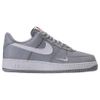 Nike Men's Air Force 1 Low Casual Shoes, Grey In Grey