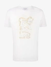 Jean-michel Basquiat X Browns Rome Pays Off Alice T-shirt In Brown