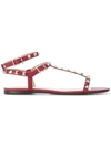 VALENTINO GARAVANI ROCKSTUD SANDALS,NW1S0D26VBP12335193