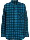 ADAPTATION ADAPTATION CHECKED SHIRT - BLUE,AM010RP1006912394761