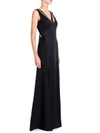 VERSACE Embellished V-Neck Gown