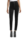 J BRAND Natasha Velvet High-Rise Skinny Pants