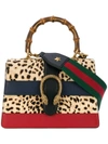 GUCCI GUCCI DIONYSUS HENKELTASCHE MIT LEOPARDENMUSTER - NUDE,448075D4HET12355037