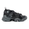 VETEMENTS BLACK REEBOK EDITION GENETICALLY MODIFIED PUMP HIGH-TOP SNEAKERS