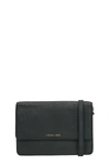 Michael Michael Kors 'large Daniela' Leather Crossbody Bag In Black