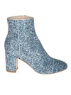 POLLY PLUME ALLY ANKLE BOOTS,ALLY SAPRKLINGBABY BLUE