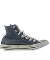 CONVERSE BLUE FABRIC SNEAKERS,156926C D 410