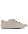 COMMON PROJECTS BEIGE LEATHER SNEAKERS,8364228