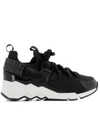 Pierre Hardy Trek Comet Lace-up Sneakers In Black