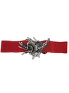 N°21 COTTON BLEND EMBELLISHED BUCKLE BELT,6604 5118 4450