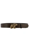 DSQUARED2 BROWN LEATHER BELT,8366845