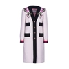 GUCCI GG WEB EMBROIDERED COAT,469516ZJZ109148