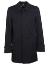 BURBERRY BURBERRY ROEFORD COAT,4045552 41000NAVY