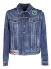 SAINT LAURENT MULTI-PATCH JACKET,483064 Y883L4760