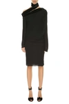 TOM FORD SHORT DRESS WITH ASYMMETRIC NECK,8369237