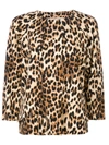 ALBERTO BIANI ALBERTO BIANI LEOPARDPRINT TOP - MULTICOLOUR,MM846WO304912386917