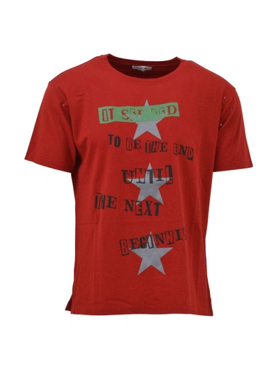 Valentino Red Cotton T-shirt