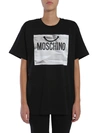 MOSCHINO OVERSIZE FIT T-SHIRT,0707 5440.1555