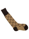 GUCCI GG SUPREME PRINT SOCKS,4763363G7019764