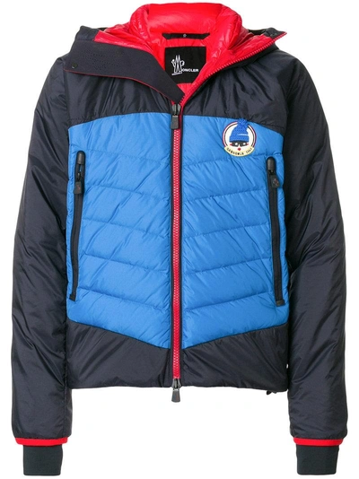 Moncler 'chevalier' Daunenjacke In Blue