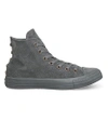 CONVERSE ALL STAR HIGH-TOP STUDDED SUEDE SNEAKERS