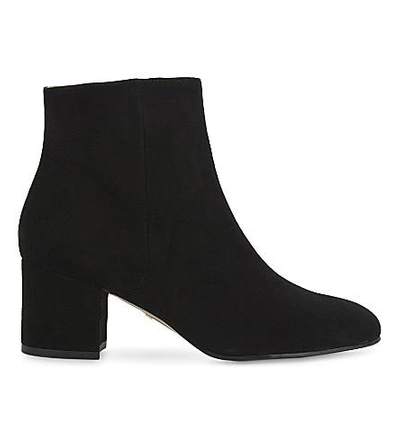 Whistles Logan Square Toe Ankle Booties In Black