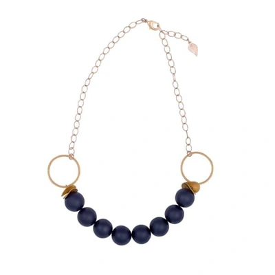Gucci Statement Black Onyx Necklace