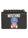 MOSCHINO TOY BEAR PAPER CUT OUT SHOULDER BAG,A7543 82101555