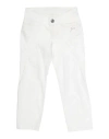 9.2 BY CARLO CHIONNA 9.2 BY CARLO CHIONNA TODDLER GIRL PANTS WHITE SIZE 5 COTTON, ELASTANE