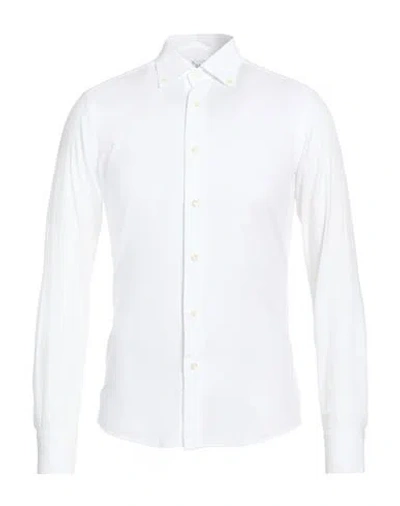 920 Italian Style Man Shirt White Size 17 Cotton