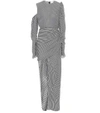 MAGDA BUTRYM SEVILLA STRIPED SILK DRESS,P00280106-3
