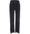 VETEMENTS HIGH-WAISTED DECONSTRUCTED JEANS,P00262951