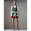 Burberry Fair Isle Cashmere And Wool Sweater Vest In Bright Green
