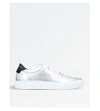 GIVENCHY KNOT METALLIC-LEATHER SNEAKERS